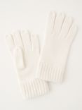Truly Cashmere Gloves, Cream
