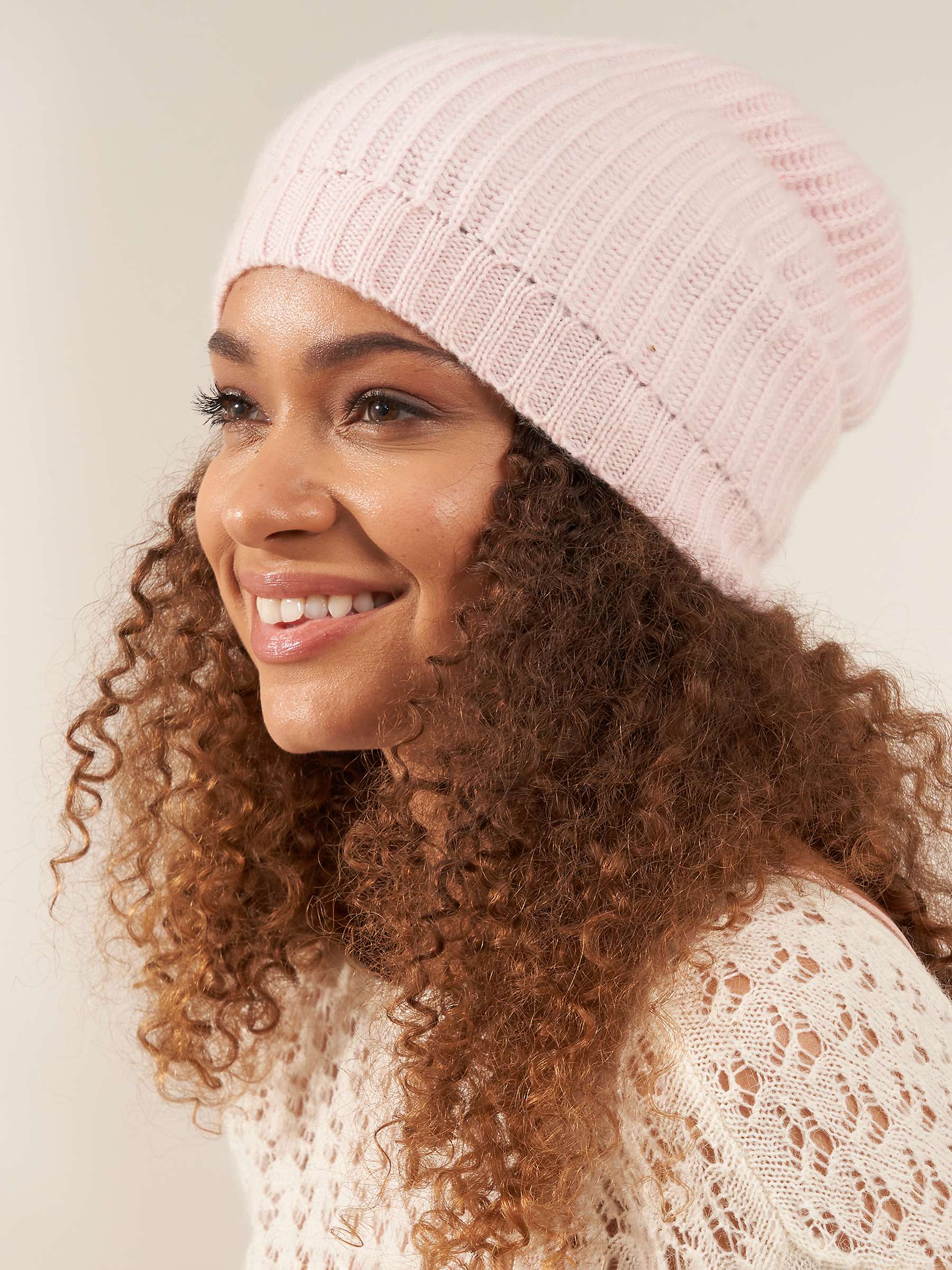 Buy Truly Fisherman Rib Cashmere Hat Online at johnlewis.com