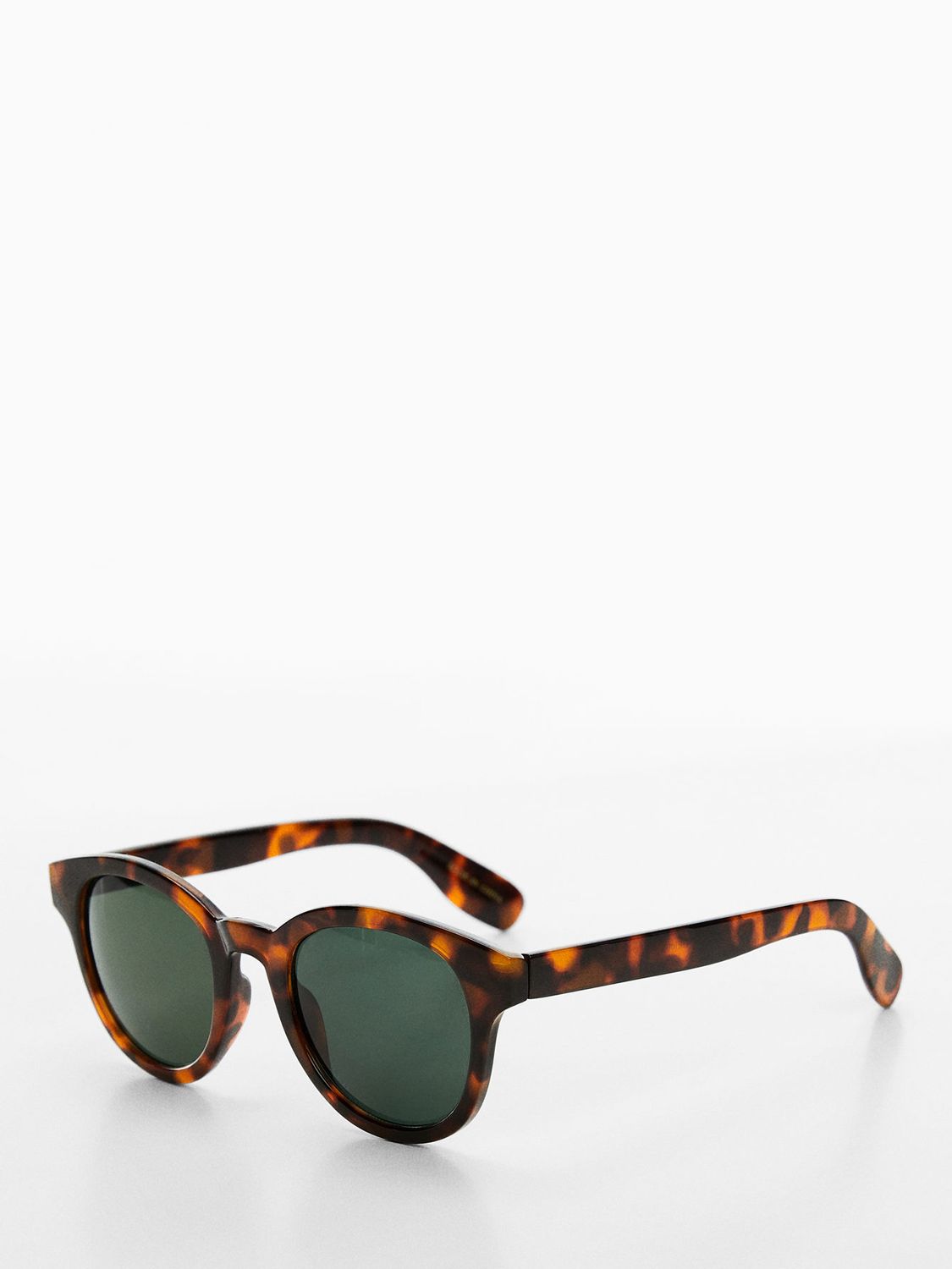 Mango Daniela Women's Sunglasses, Dark Brown at John Lewis & Partners