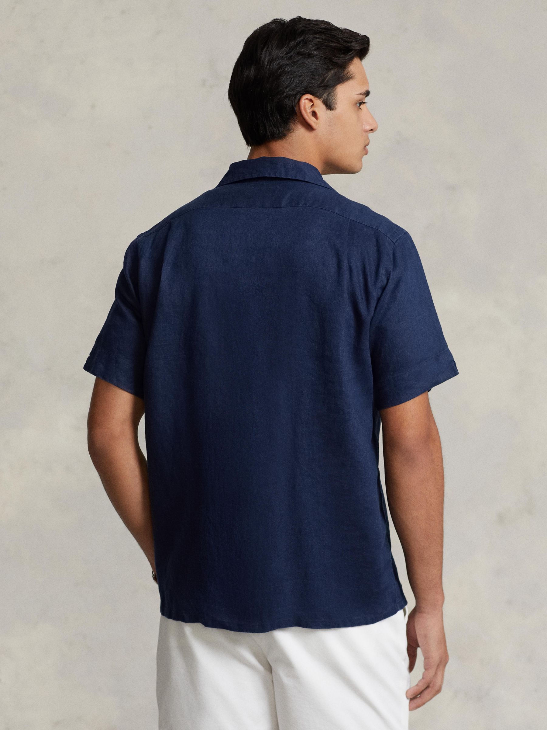 Polo Ralph Lauren Big & Tall Regular Fit Polo Shirt, Newport Navy at John  Lewis & Partners