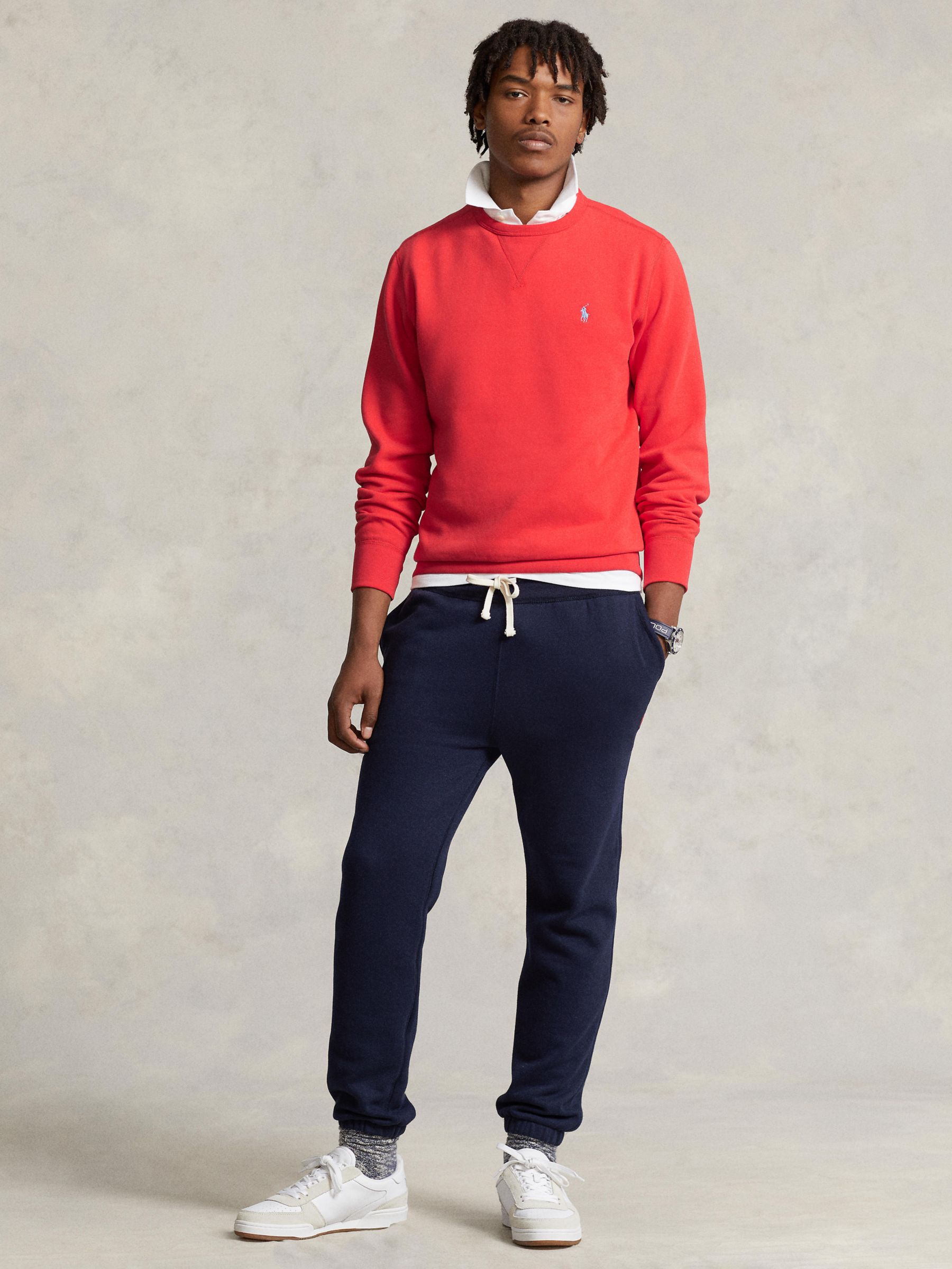 Polo Ralph Lauren Knitted Jumper, Red Reef at John Lewis & Partners