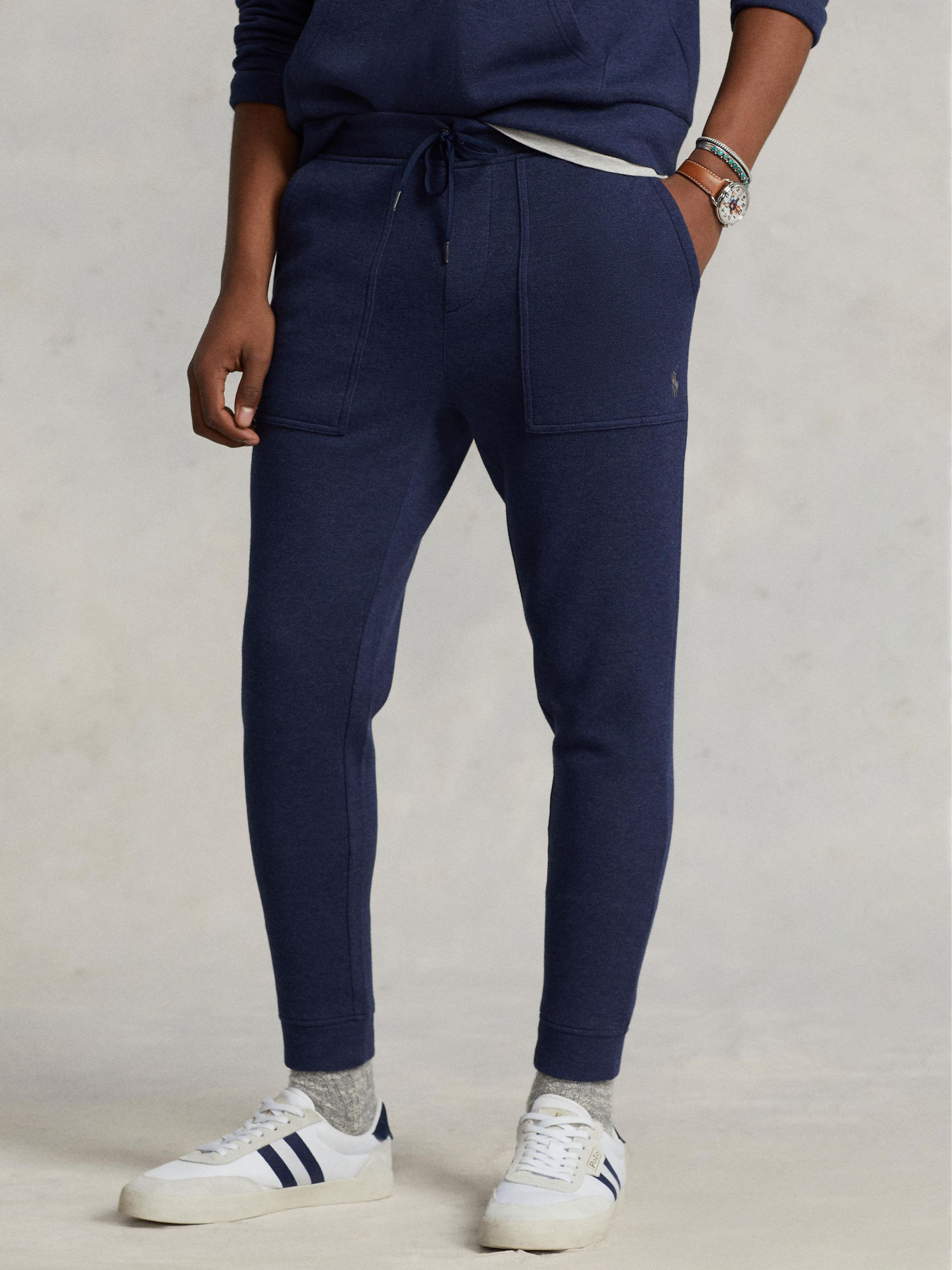 Polo Ralph Lauren Athletic Joggers, Spring Navy Heather, Spring Navy  Heather at John Lewis & Partners