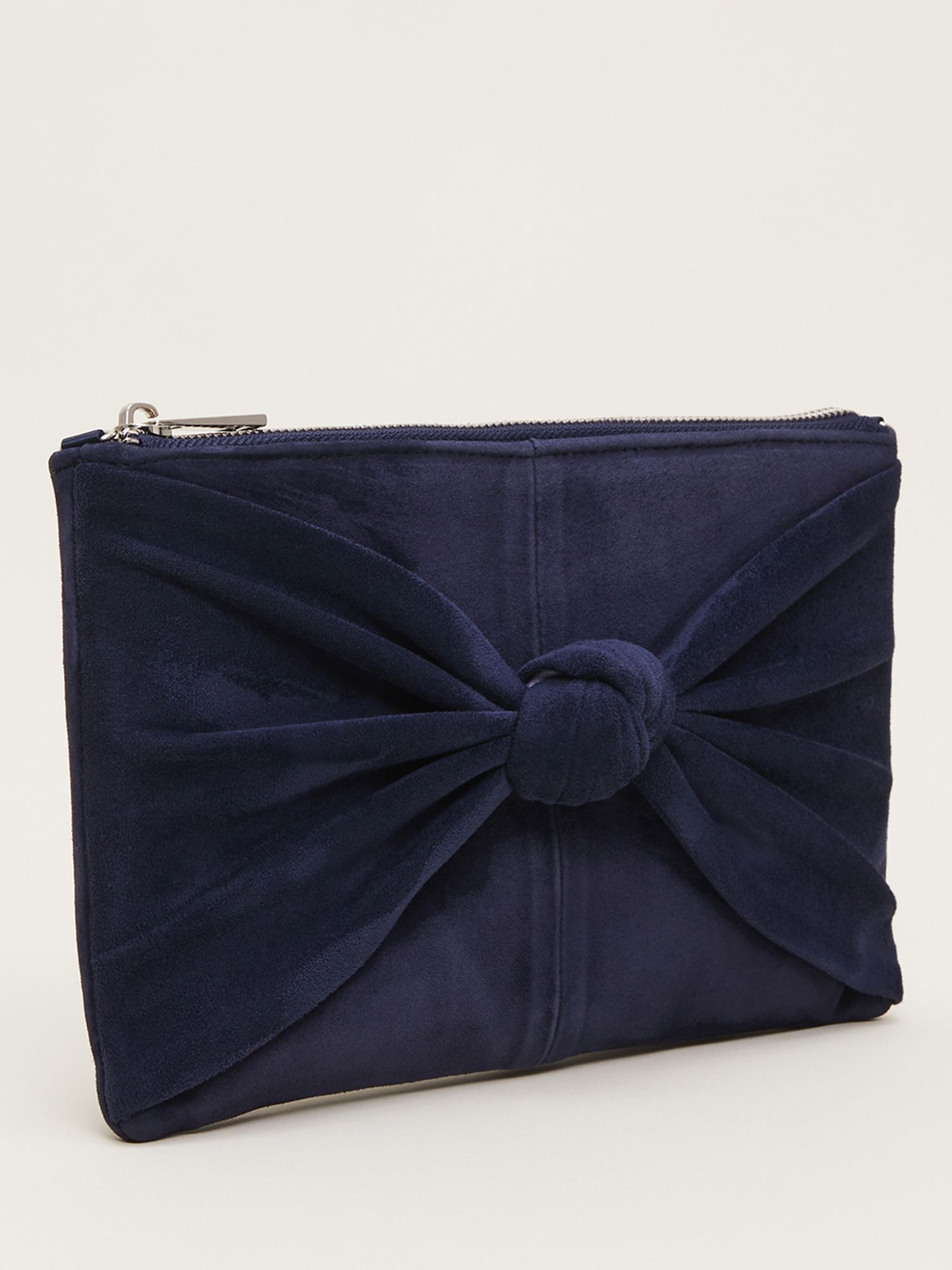 Navy suede clutch deals bag new look