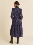 Albaray Paisley Cotton Dress, Blue/Multi, Blue/Multi