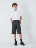 John Lewis Kids' Adjustable Waist Regular Length School Shorts