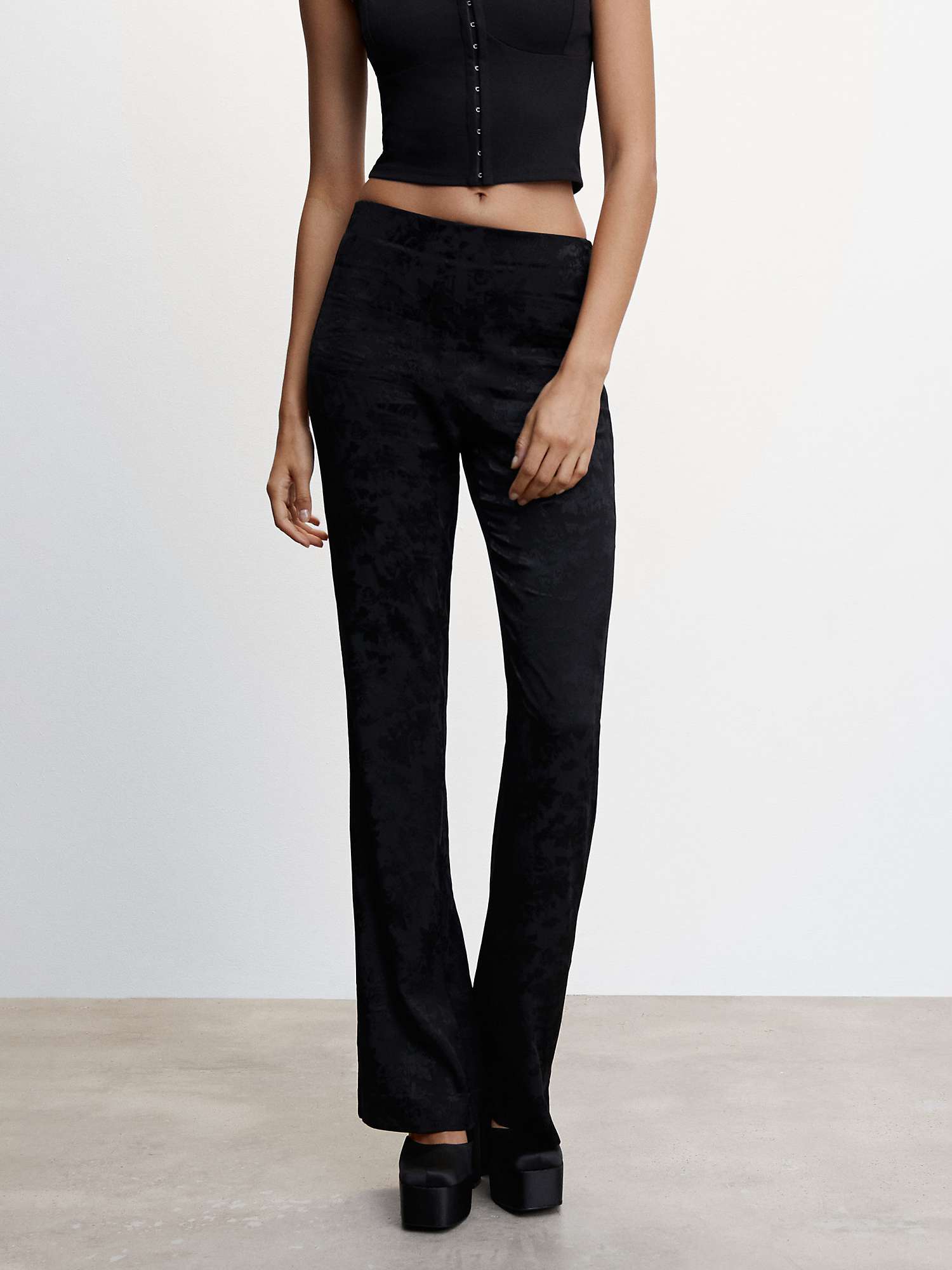 Buy Mango Jacky Flared Trousers Online at johnlewis.com