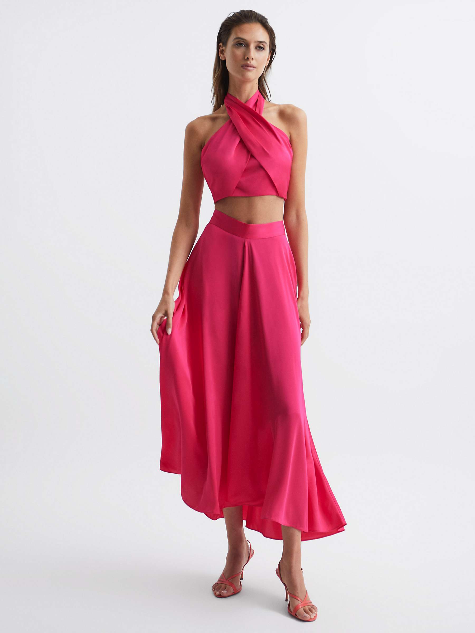 Buy Reiss Ruby Halter Occasion Top Online at johnlewis.com