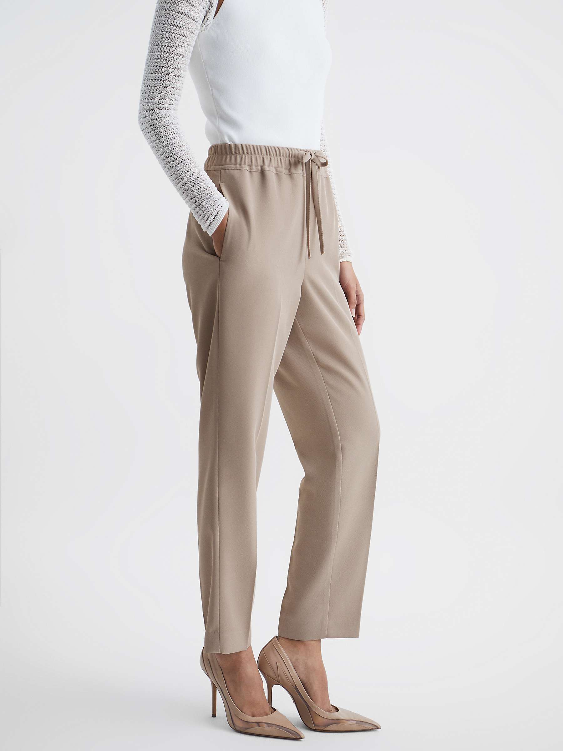 Buy Reiss Hailey Pull On Trousers Online at johnlewis.com