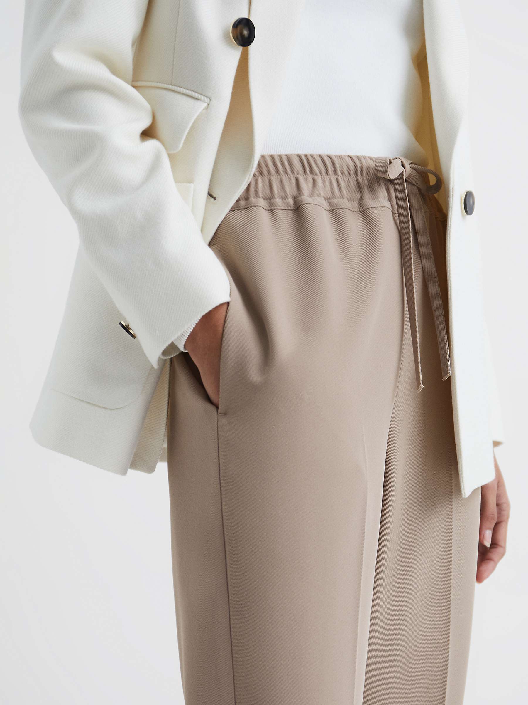 Buy Reiss Hailey Pull On Trousers Online at johnlewis.com