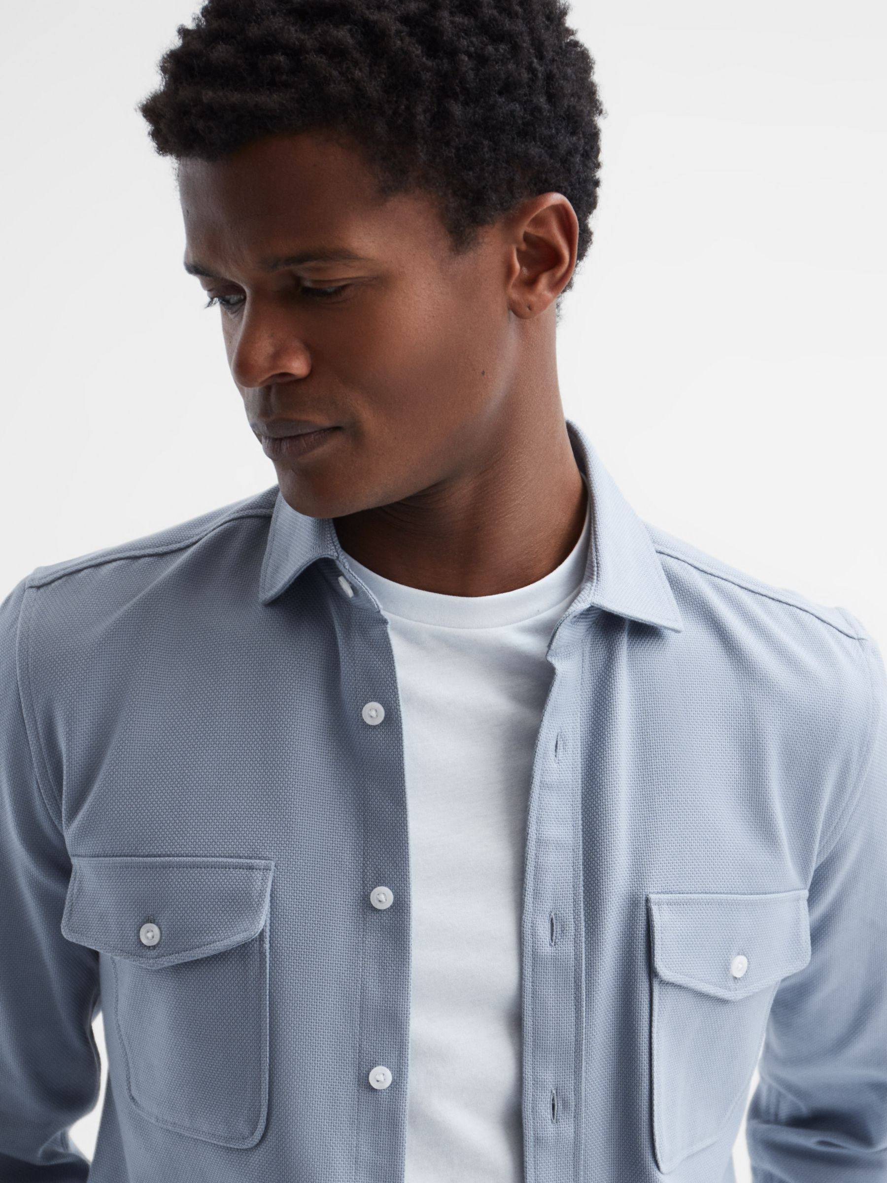 Reiss Arlo Twin Pocket Overshirt