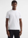 Reiss Cooper Cotton Blend T-Shirt, White