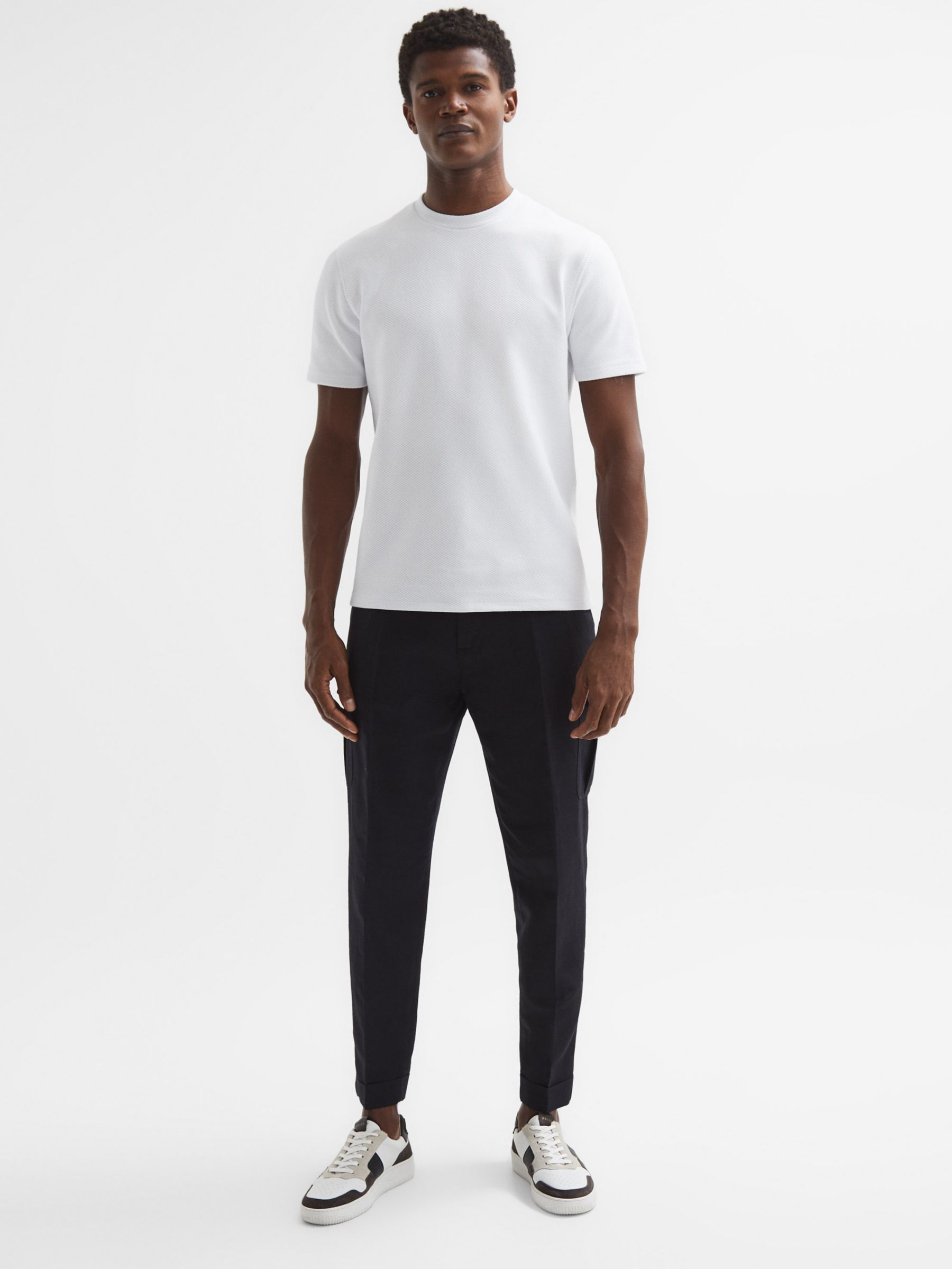 Buy Reiss Cooper Cotton Blend T-Shirt Online at johnlewis.com