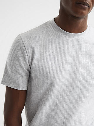 Reiss Cooper T-Shirt, Grey Melange