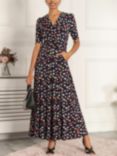 Jolie Moi Saniya Floral Print Maxi Dress