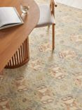 Gooch Luxury Hand Knotted Afghan Esari Rug, Natural