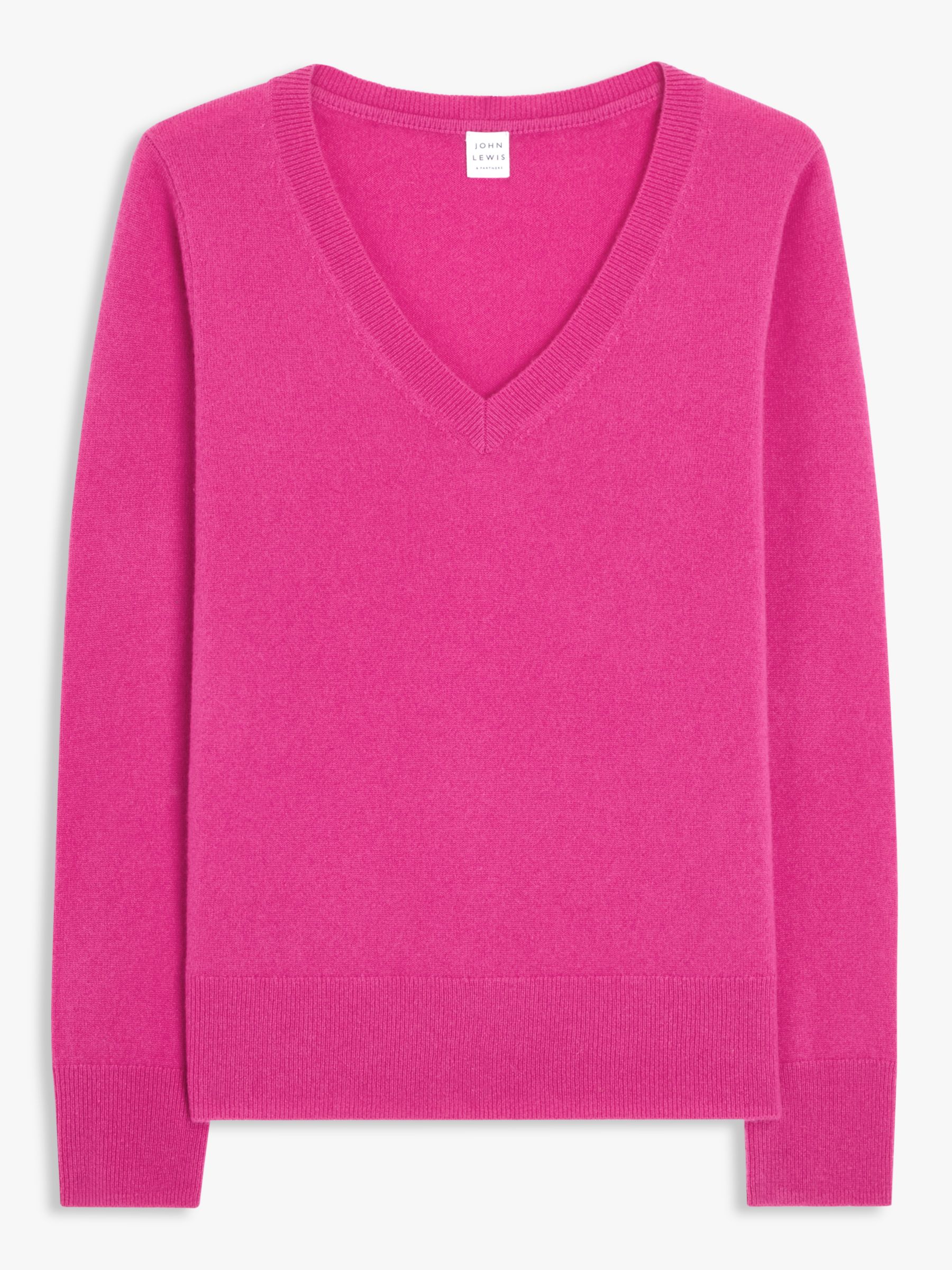 John Lewis Authenticated Cashmere Knitwear