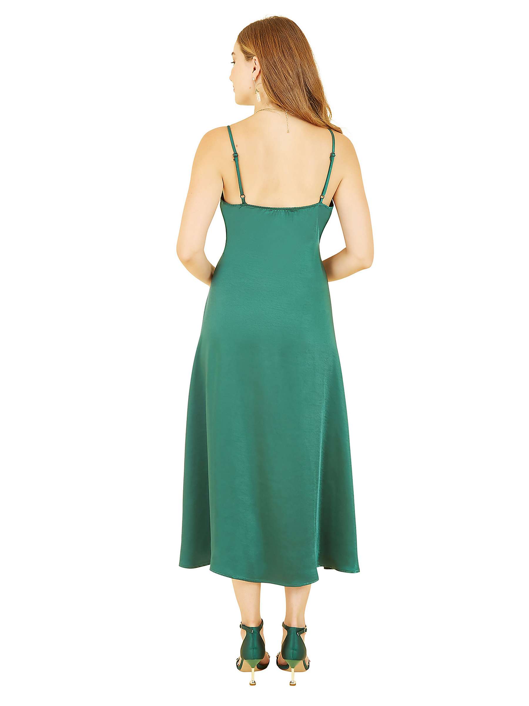 Buy Yumi Satin Strappy Midi Dress Online at johnlewis.com