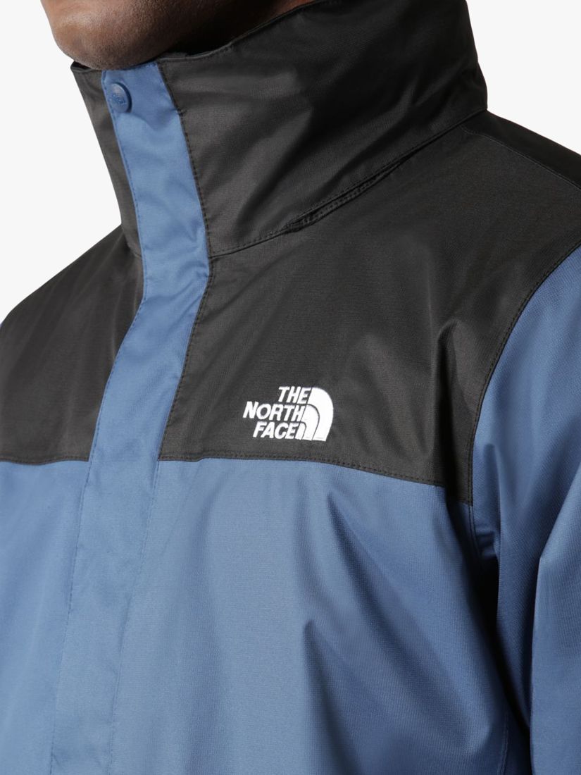 The Face Evolve II Triclimate 3-in-1 Waterproof Men's Jacket, Shady Blue/TNF Black at John Lewis & Partners