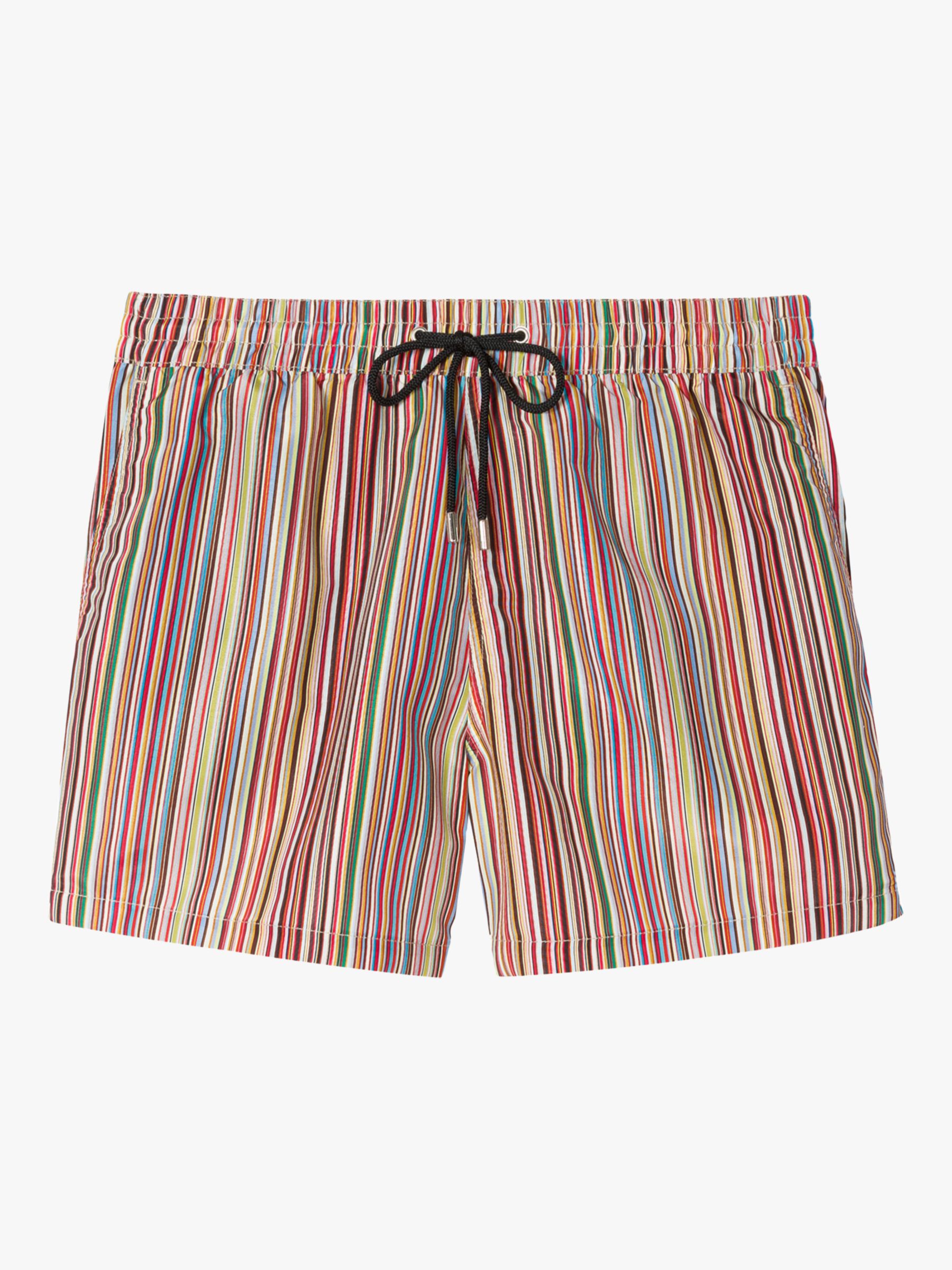 Buy Paul Smith Classic Stripe Swim Shorts, Multi Online at johnlewis.com