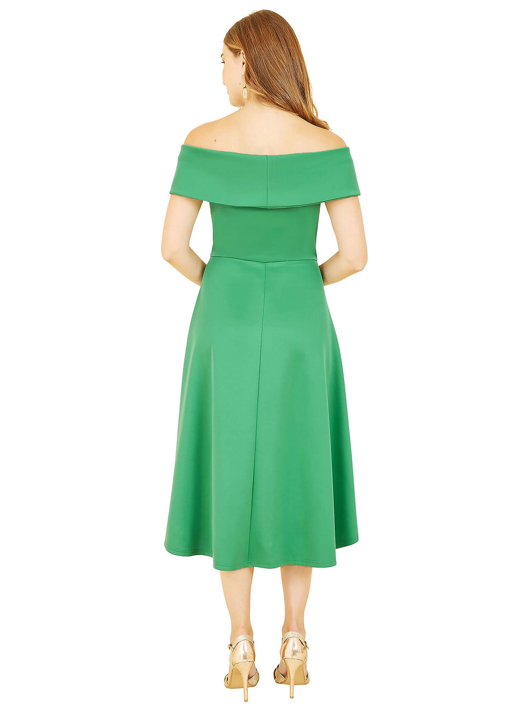 Buy Mela London Bardot Dipped Hem Dress Online at johnlewis.com