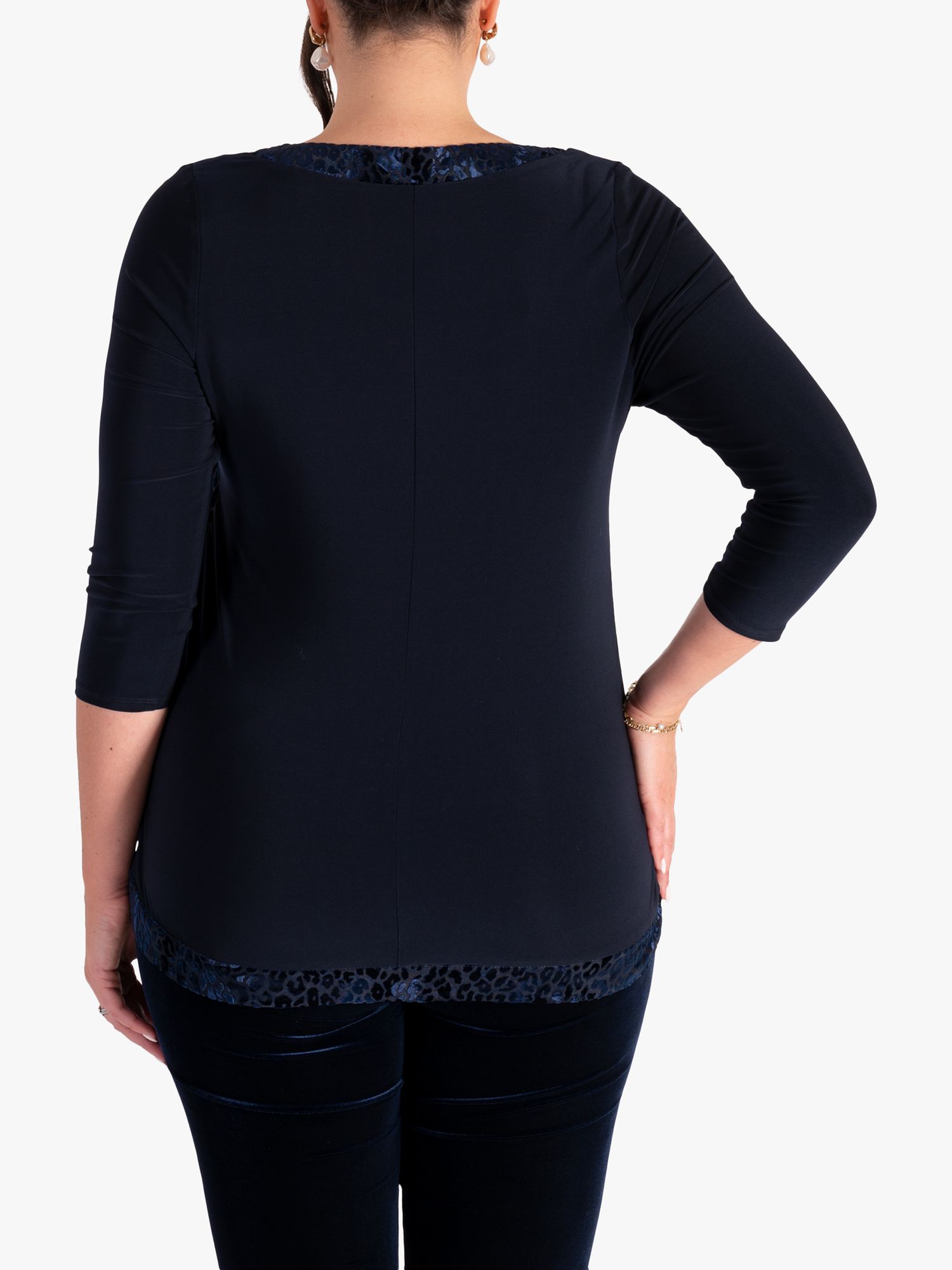 Buy chesca Faux Wrap Jersey Top Online at johnlewis.com