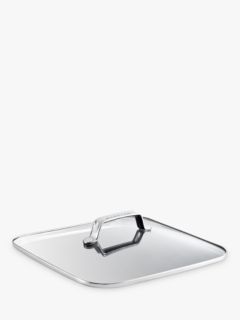 SCANPAN Techniq Square Glass Roasting Pan Lid, 28cm