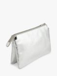 Whistles Elita Leather Double Pouch Clutch Bag