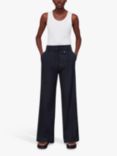 Whistles Tess Long Trouser, Navy