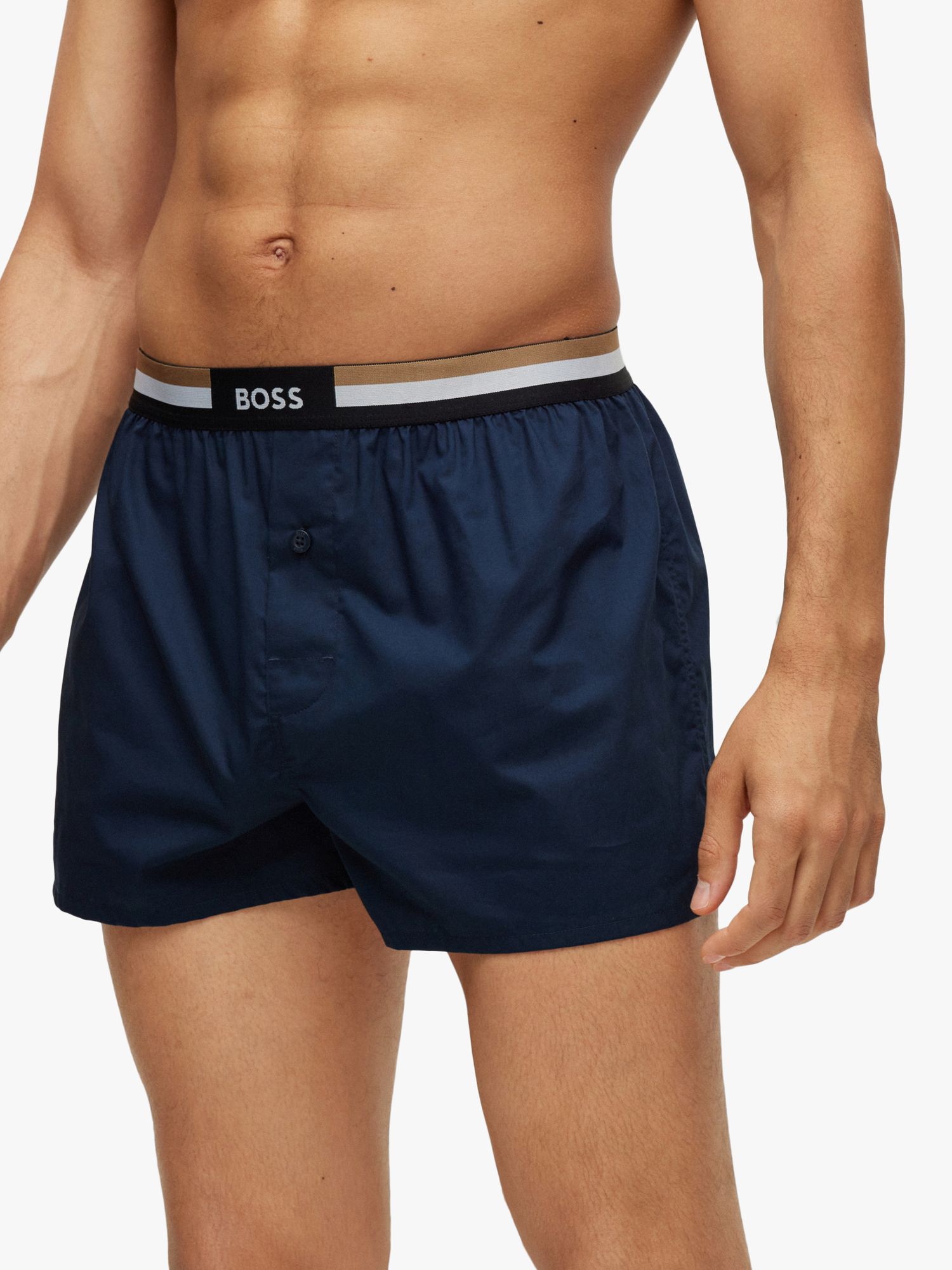 BOSS Cotton Boxers, Pack of 2 at John Lewis & Partners