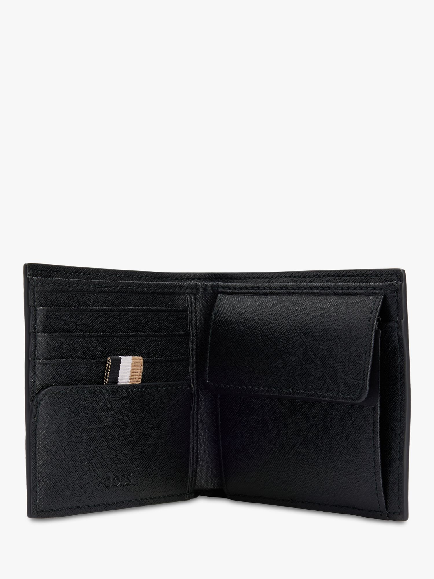 Boss Mens Zair Card Holder Black