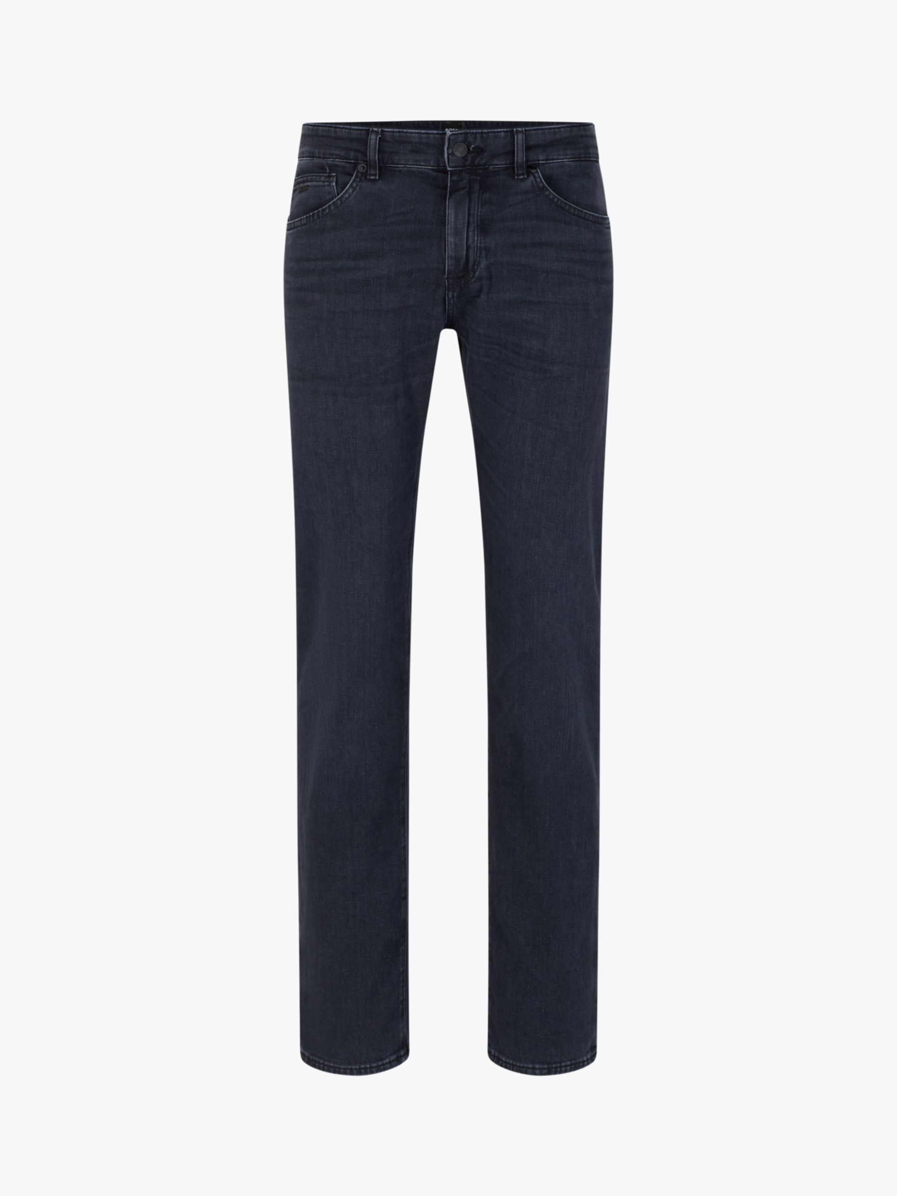 Optage Seraph Lydighed BOSS Maine Jeans, Charcoal at John Lewis & Partners