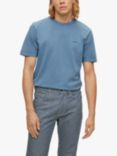 HUGO BOSS Print Logo Jersey Short Sleeve T-Shirt, Light/Pastel Blue