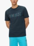 BOSS Logo T-Shirt, Dark Blue