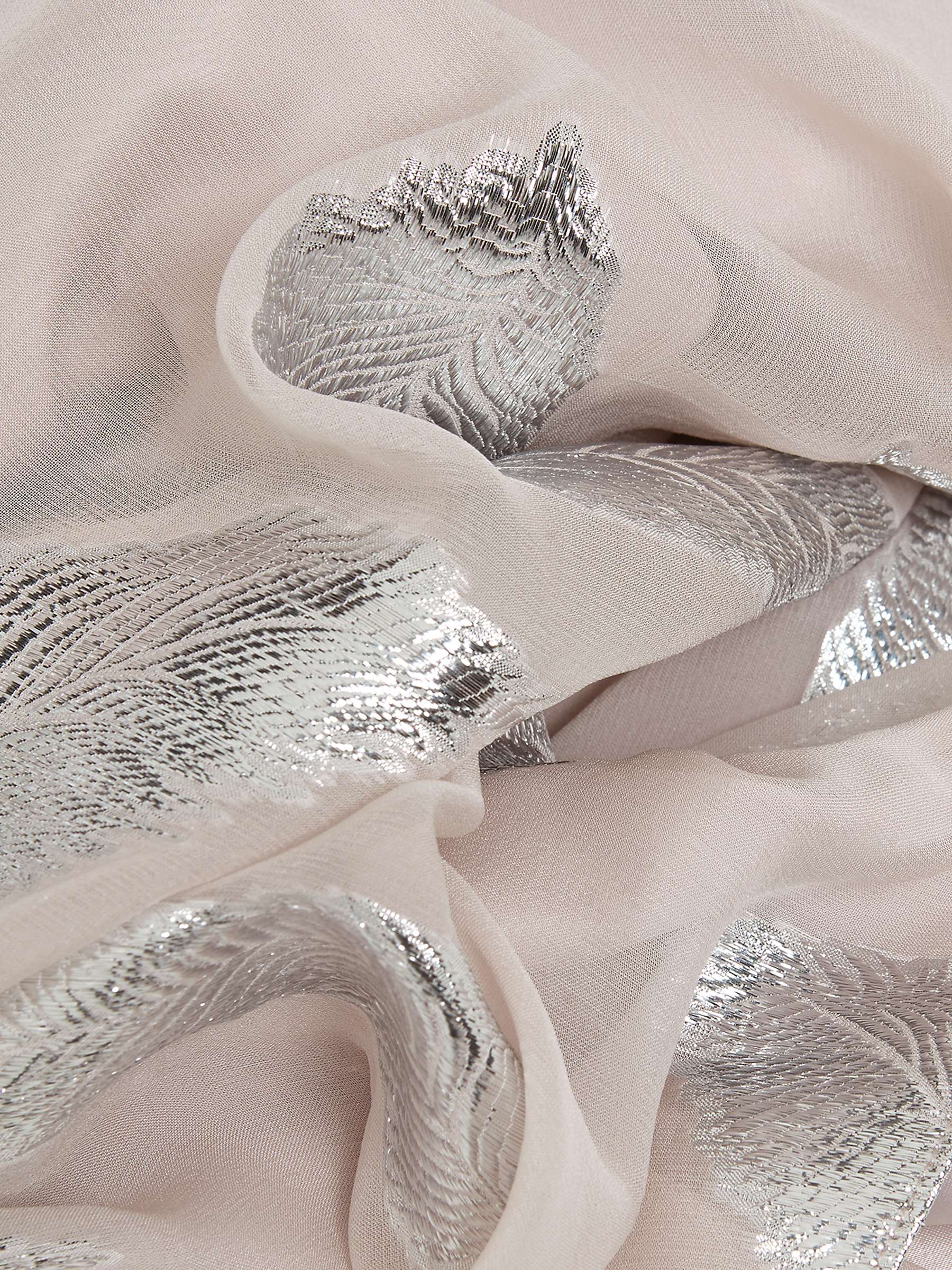 Buy Phase Eight Larah Silk Blend Feather Print Maxi Dress Online at johnlewis.com