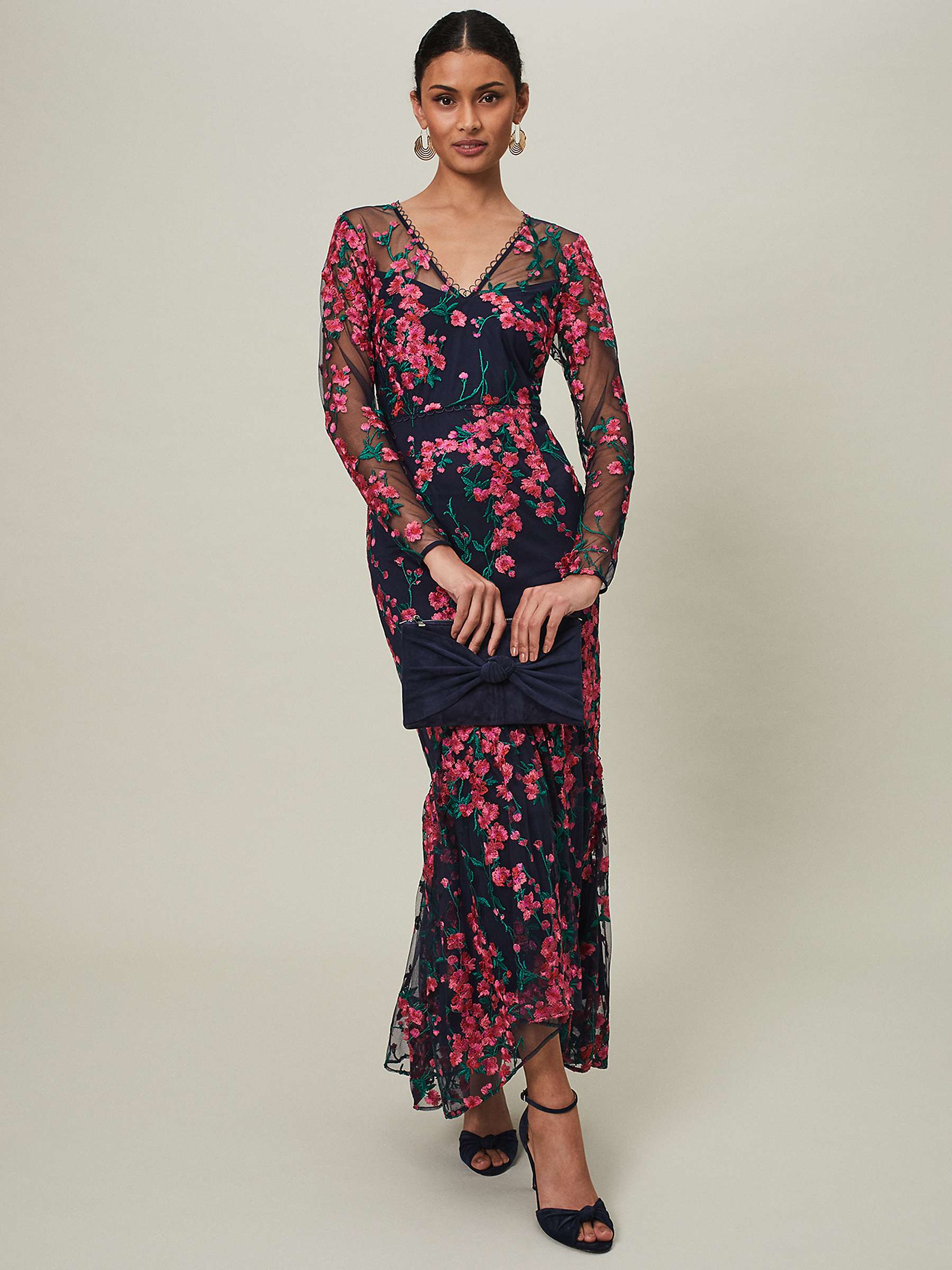 Buy Phase Eight Collection 8 Trisha Embroidered Floral Maxi Dress Online at johnlewis.com