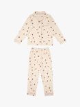 Chelsea Peers Kids' Ladybird Pyjama Set, Off White