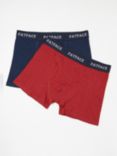 FatFace Tool Print Boxers, Pack of 2, Grey