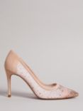 Ted Baker Ryalay High Heel Court Shoes, Nude