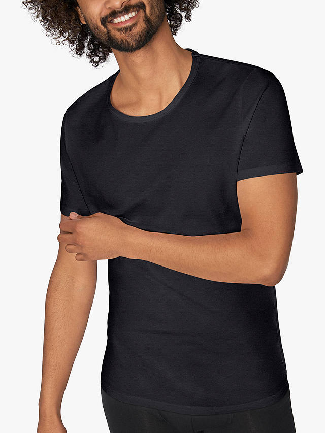 sloggi GO Jersey Short Sleeve Lounge T-Shirt, Black 
