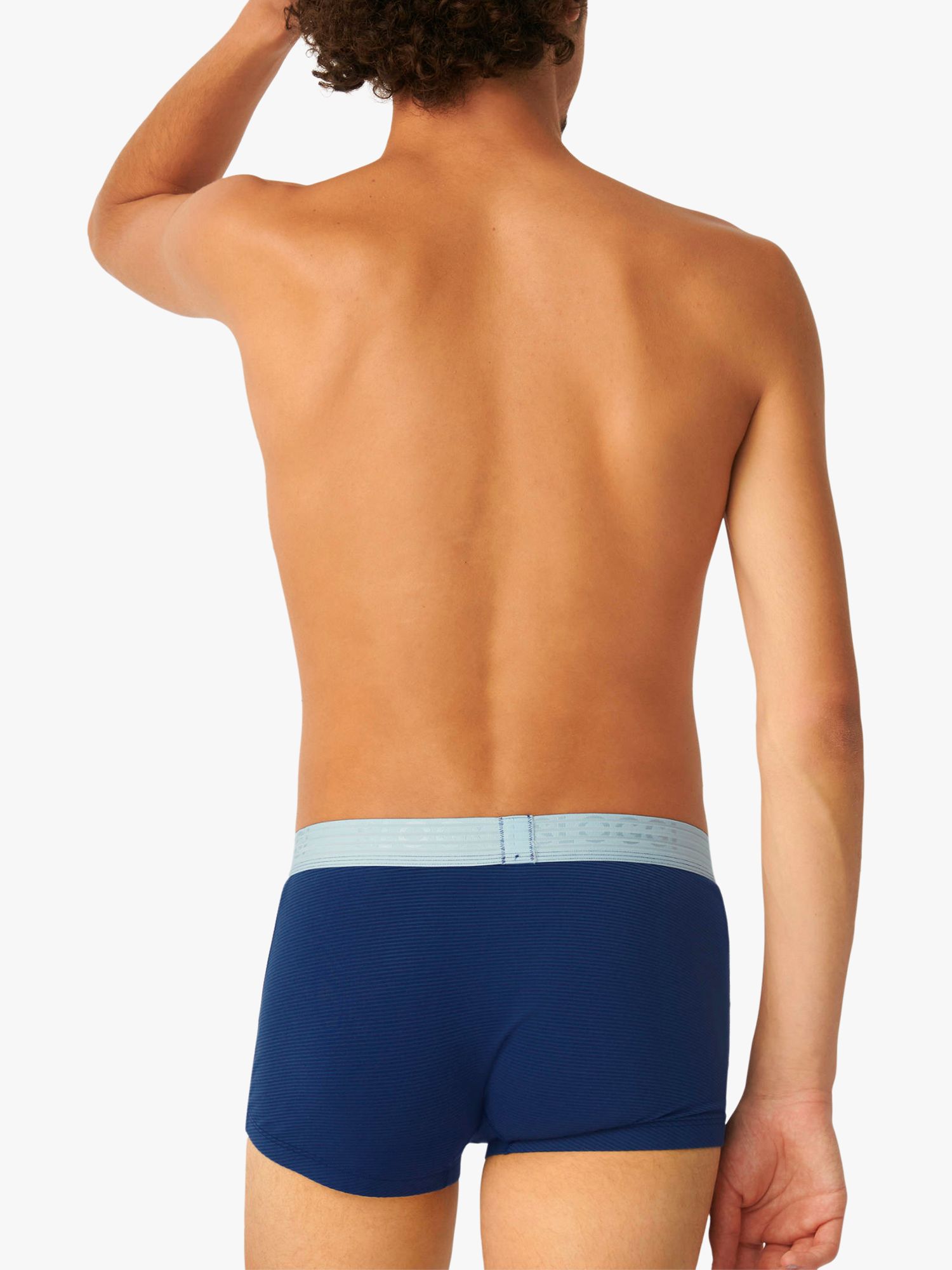 sloggi EVER Cool Cotton Stretch Hipster Trunks, Pack of 2, Twilight Blue at  John Lewis & Partners