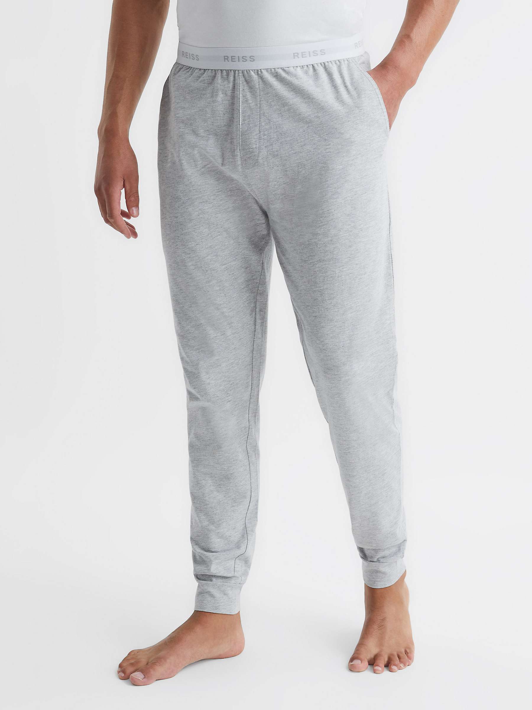Buy Reiss Cali Cotton Pyjama Lounge Pants Online at johnlewis.com