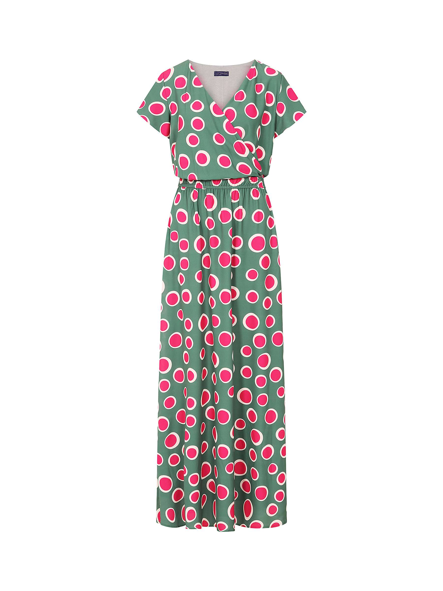Buy HotSquash Mock Wrap Chiffon Maxi Dress Online at johnlewis.com