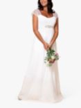 Tiffany Rose Erin Maternity Leaf Lace Wedding Dress, Ivory