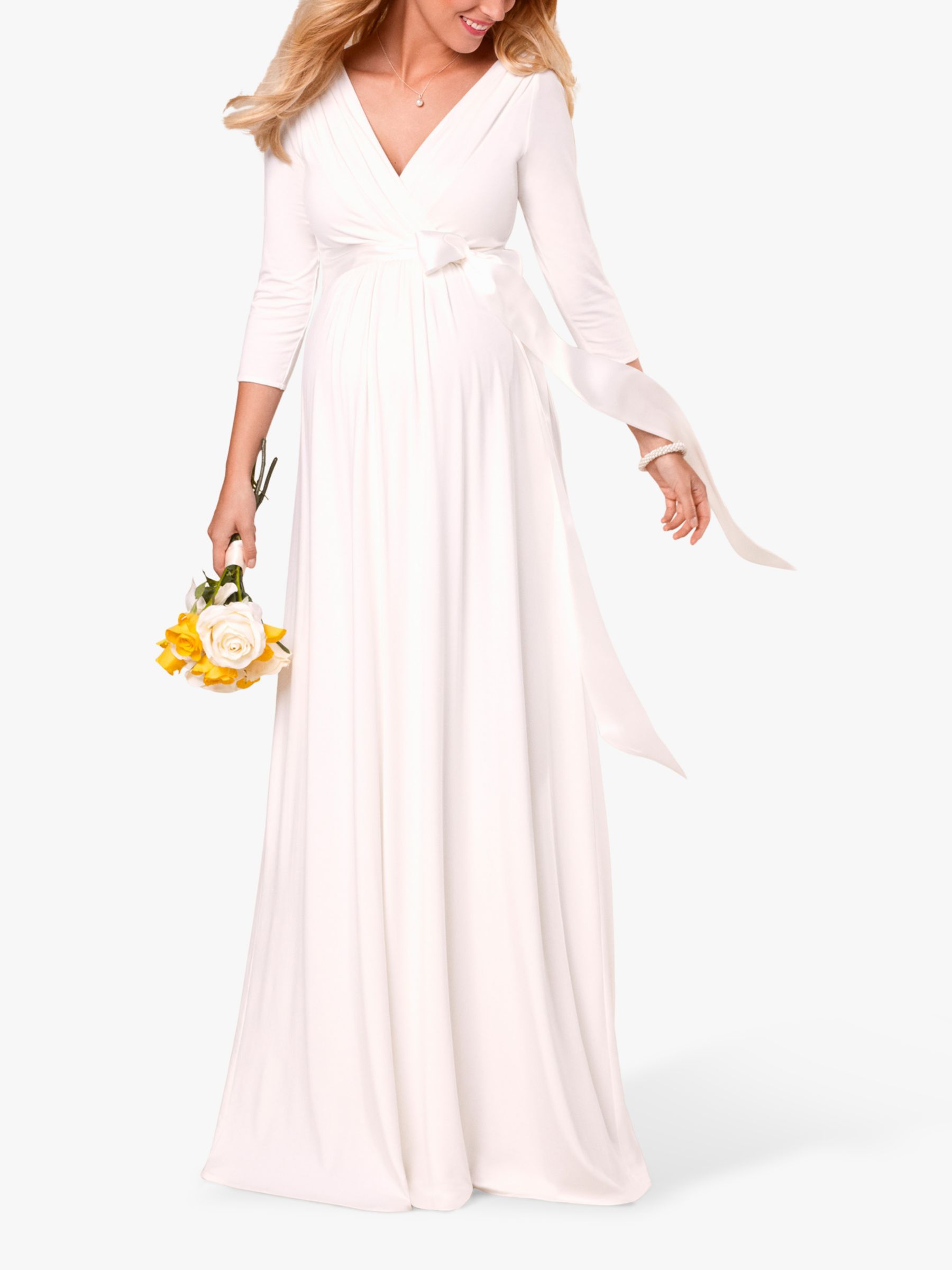 Tiffany Rose Willow Maternity Wedding Dress, Ivory, 6-8