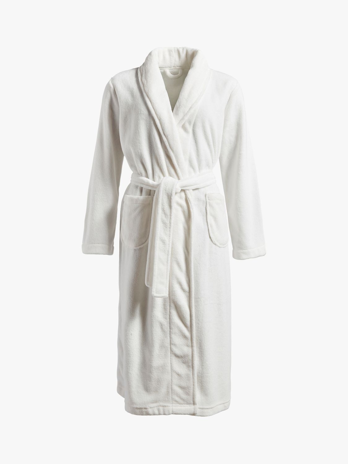 Femilet Teddy Soft Feel Dressing Gown, Milk at John Lewis & Partners