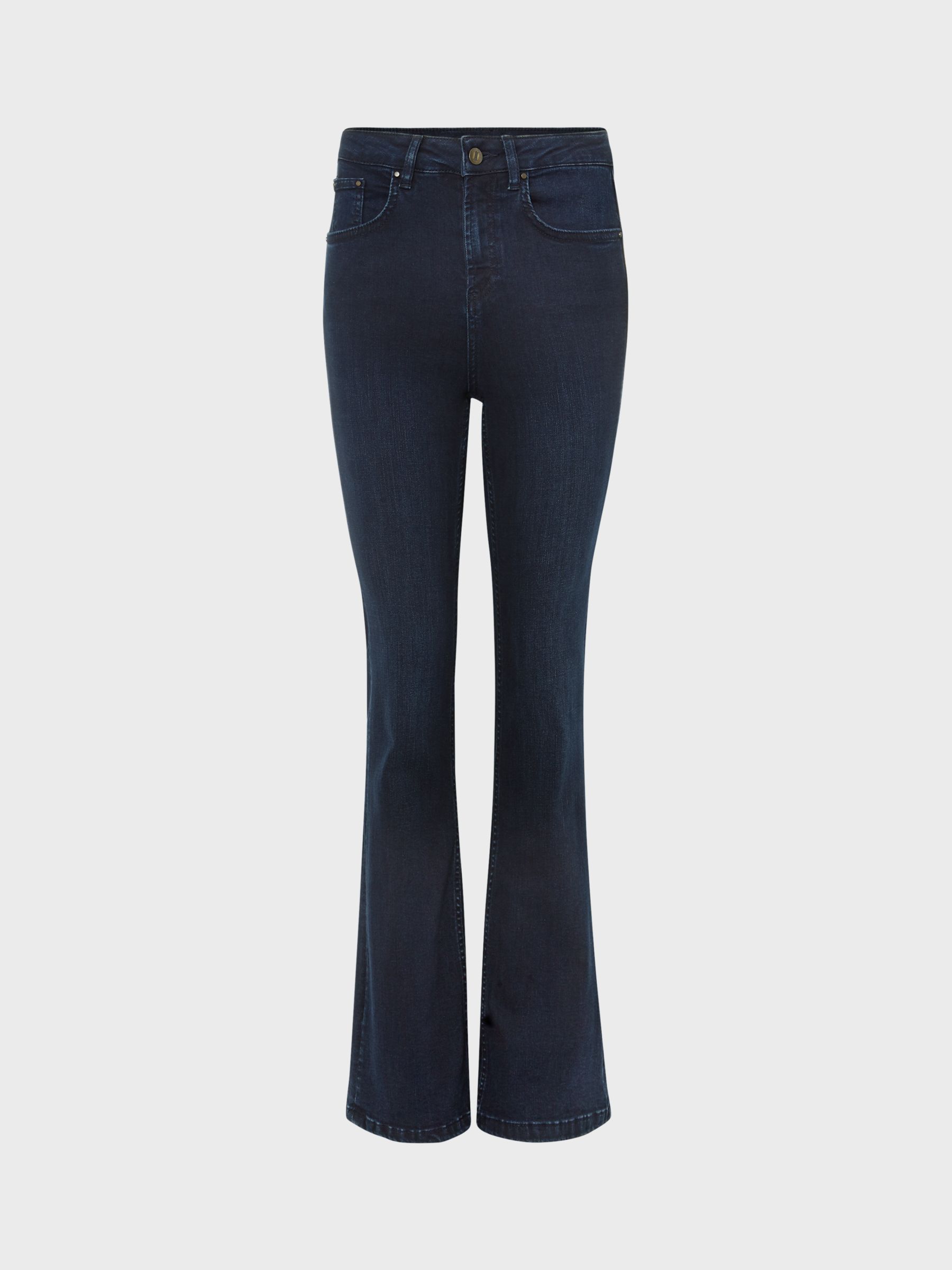 Buy Hobbs Niomi Bootcut Jeans, Indigo Online at johnlewis.com