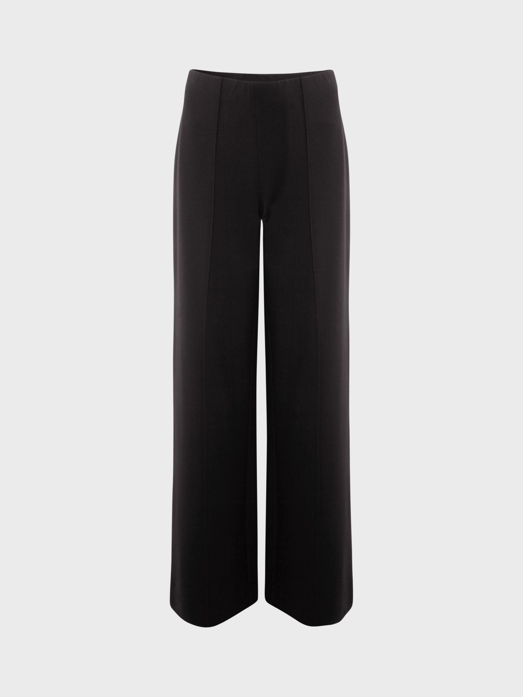 Hobbs Petite Prim Trousers, Black at John Lewis & Partners