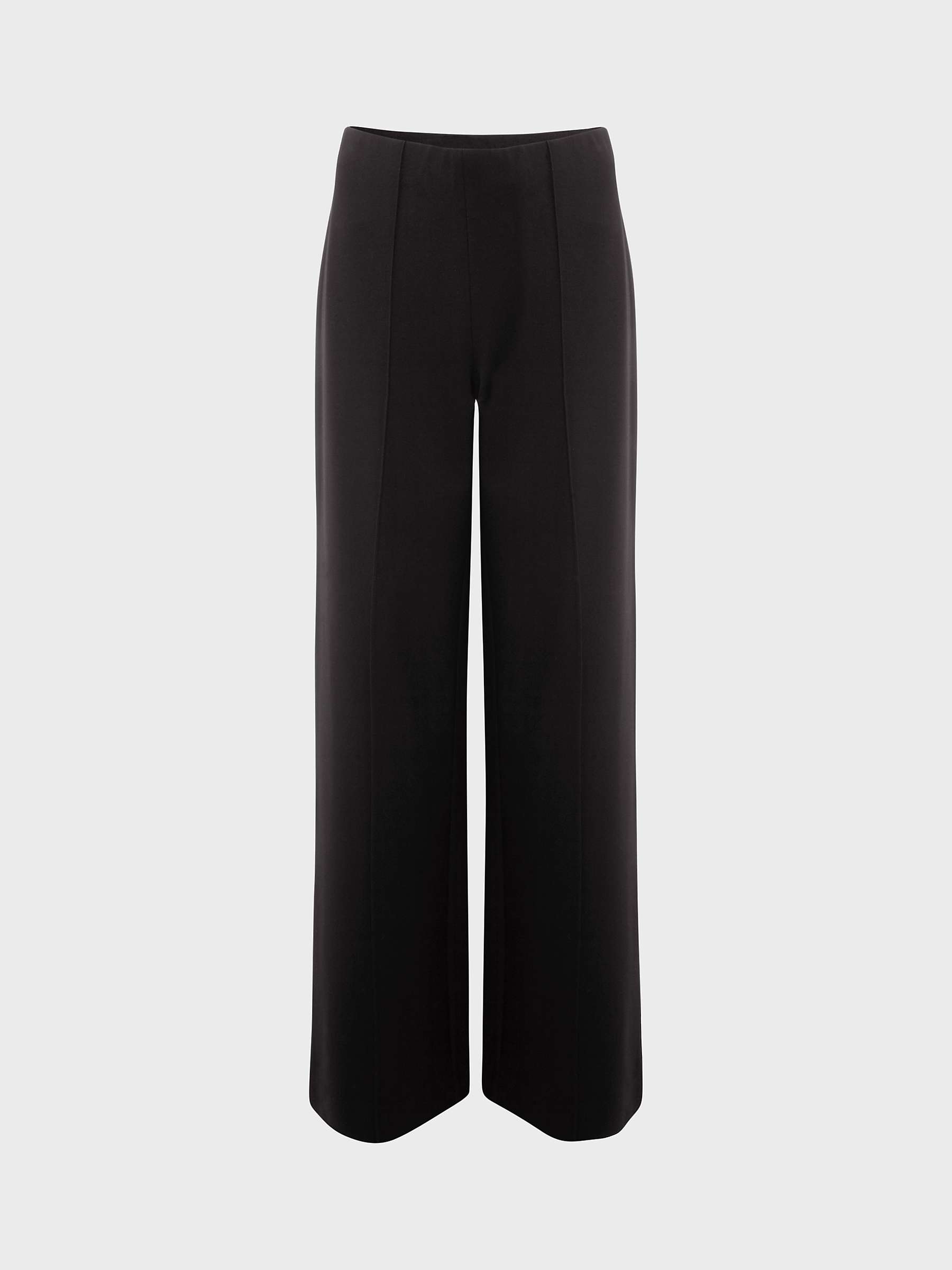 Buy Hobbs Petite Prim Trousers, Black Online at johnlewis.com