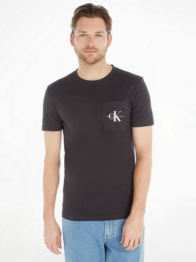 Calvin Klein Jeans Monogram Chest Pocket T-Shirt at John Lewis & Partners