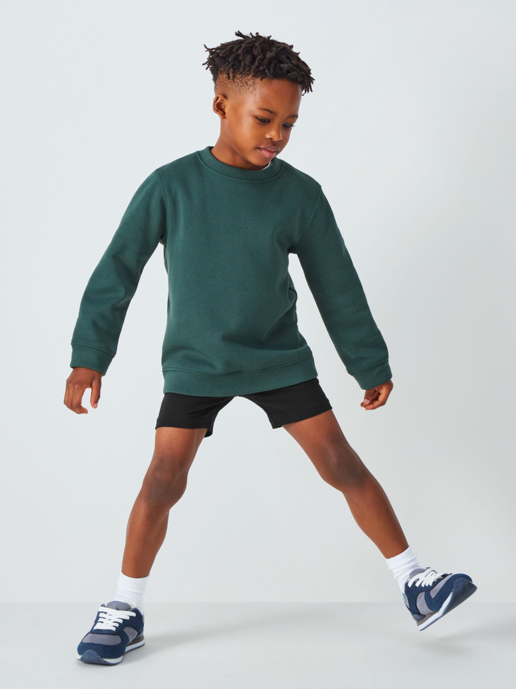 Buy John Lewis ANYDAY Kids' Cycle School Shorts, Pack of 2 Online at johnlewis.com